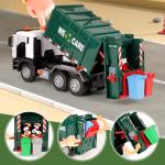 Interactive BunnyJOY Garbage Truck Toy with Bins