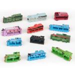 Mini Train Cake Topper Set with Pull Back Cars