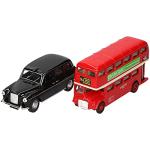 Atoz London Pull Back Taxi and Bus Toy