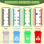 Interactive BunnyJOY Garbage Truck Toy with Bins