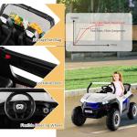 GYMAX 2-Seater Kids Electric UTV Toy Car