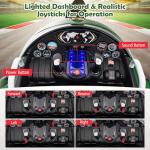 COSTWAY Kids Electric Ride-On Airplane Car