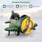 COSTWAY Kids Electric Ride-On Airplane Car