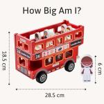Classic Red Double Decker Bus Toy for Toddlers