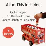 Classic Red Double Decker Bus Toy for Toddlers