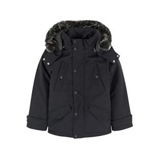 BOSS Hugo Black Parka Jacket for Boys