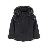 BOSS Hugo Black Parka Jacket for Boys