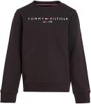 Tommy Hilfiger Kids' Black Essential Sweatshirt 16Y
