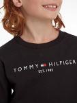 Tommy Hilfiger Kids' Black Essential Sweatshirt 16Y