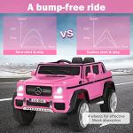 Mercedes Benz Ride-On Car for Kids (Pink)