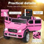 Mercedes Benz Ride-On Car for Kids (Pink)