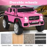 Mercedes Benz Ride-On Car for Kids (Pink)
