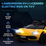 Lamborghini Aventador 12V Kids Ride-On Car