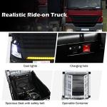 Luxury Electric Ride-On Semi-Truck for Kids