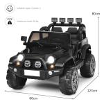 Luxury 2-Seater Kids Ride-On Car with Remote