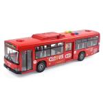 Luxury Red Bus Toy with Lights and Sounds