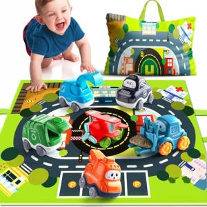 Cartoon Truck Car Toy Set for Toddlers