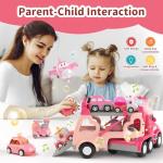 Pink Princess Truck Toy Set for Toddlers