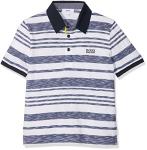Hugo Boss Boys Striped Polo Shirt - 14Y