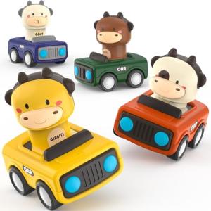 Luxury Animal Racing Car Set for Toddlers
