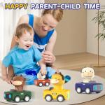 Luxury Animal Racing Car Set for Toddlers