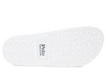 Polo Ralph Lauren Kids' White/Navy Slide Sandal