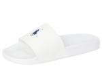 Polo Ralph Lauren Kids' White/Navy Slide Sandal
