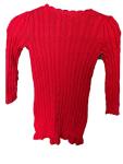 Ralph Lauren Red Cable Knit Dress for Girls