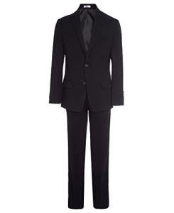 Calvin Klein Boys Black Formal Suit Set