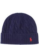Polo Ralph Lauren Hunter Navy Beanie for Kids