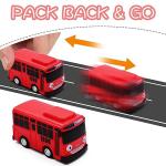 Luxury Mini Coach Model Pull Back Car Set