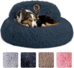 Calming Donut Dog Bed for Medium Dogs 30