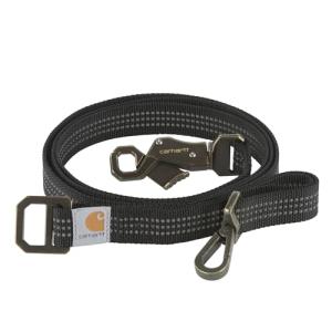 Durable Carhartt Reflective Dog Leash, Black