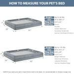 XL Washable Dog Bed with Bolster Sides