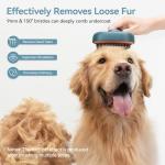 Self-Cleaning Deshedding Brush for Dogs and Cats