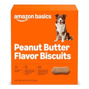 Peanut Butter Crunchy Dog Biscuits 5 lb
