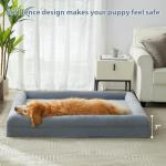 XL Washable Dog Bed with Bolster Sides