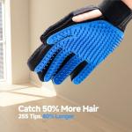 Pet Hair Removal Glove Set for Dogs & Cats