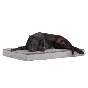 Orthopedic Memory Foam Dog Bed - XL Grey