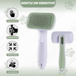 Self-Cleaning Slicker Brush for Dogs