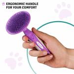 Gentle Round Bristle Brush for Dogs and Cats