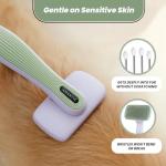 Self-Cleaning Slicker Brush for Dogs