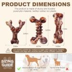 Kseroo Indestructible Dog Chew Toys - 3 Pack