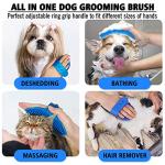 Kwispel Dog Grooming Brush and Massage Comb Set