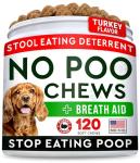 No Poo Chews for Dogs - Turkey Flavor