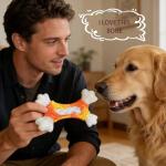 2 Pack Tough Dog Toys for Aggressive Chewers