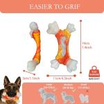 2 Pack Tough Dog Toys for Aggressive Chewers