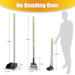 TOOGE Heavy Duty Pooper Scooper with Long Handle