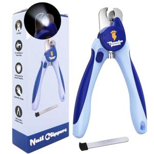 LED Dog Nail Clippers with Safety Features