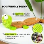 Lilfrd Dog Toys - Squeaky, Durable, Treat Dispensing